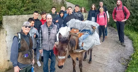 Γνωρίζουμε το τόπο μας, μαθαίνουμε τα μονοπάτια του νησιού μας