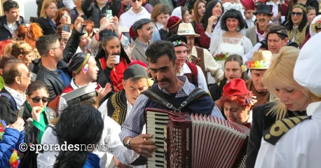 Ο Πολιτιστικός και Λαογραφικός Σύλλογος Σκοπέλου ευχαριστεί θερμά όλους όσους συμμετείχαν ενεργά στα αποκριάτικα δρώμενα