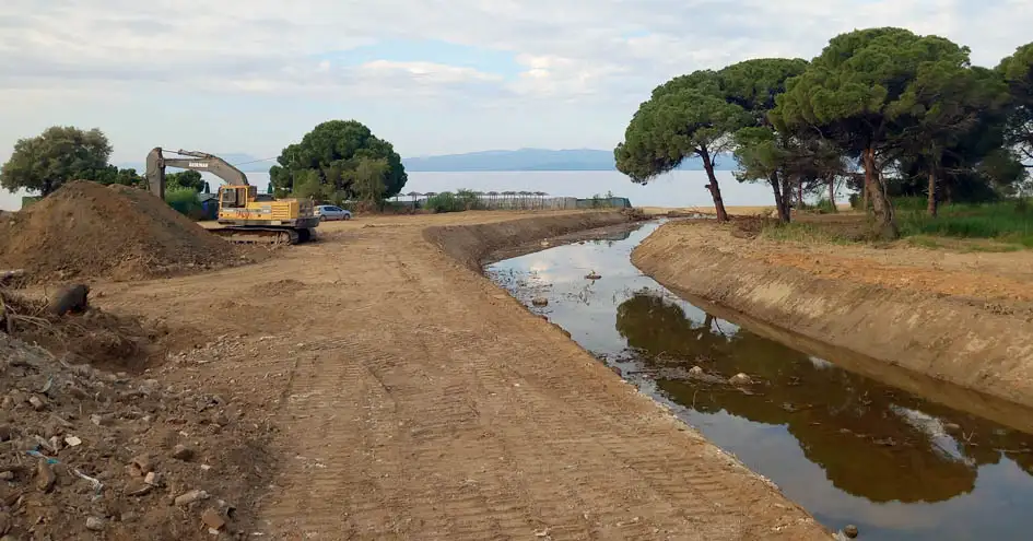 «Αντιπλημμυρικά» έργα καταστρέφουν σημαντικούς για τη Σκιάθο υγρότοπους